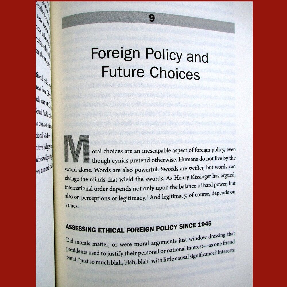 Book - Do Morals Matter? Presidents & Foreign Policy FDR to Trump, by Joseph Nye - Picture 14 of 16